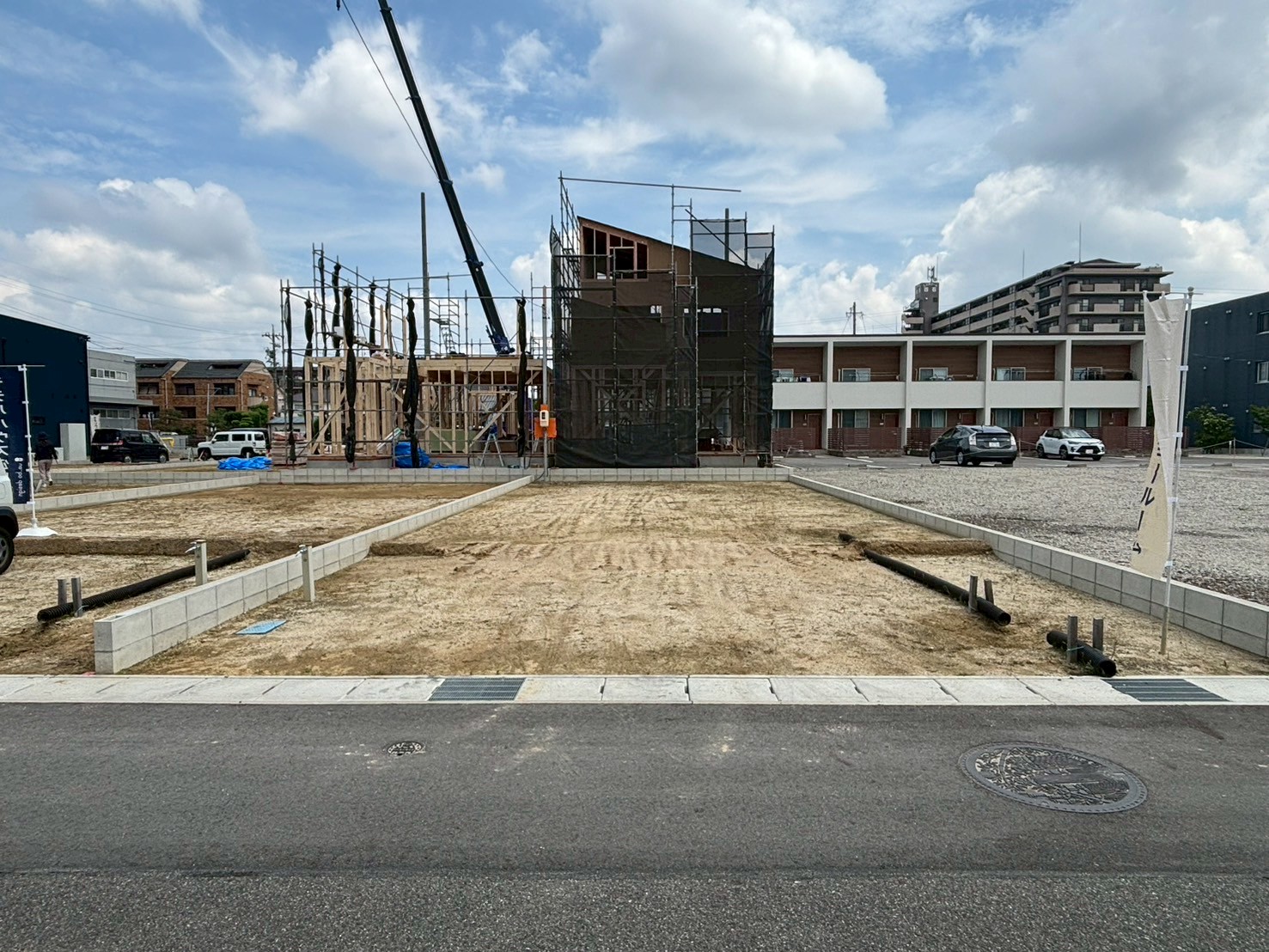 【No.11】146.79㎡(44.40坪)
南面道路で日当たり良好